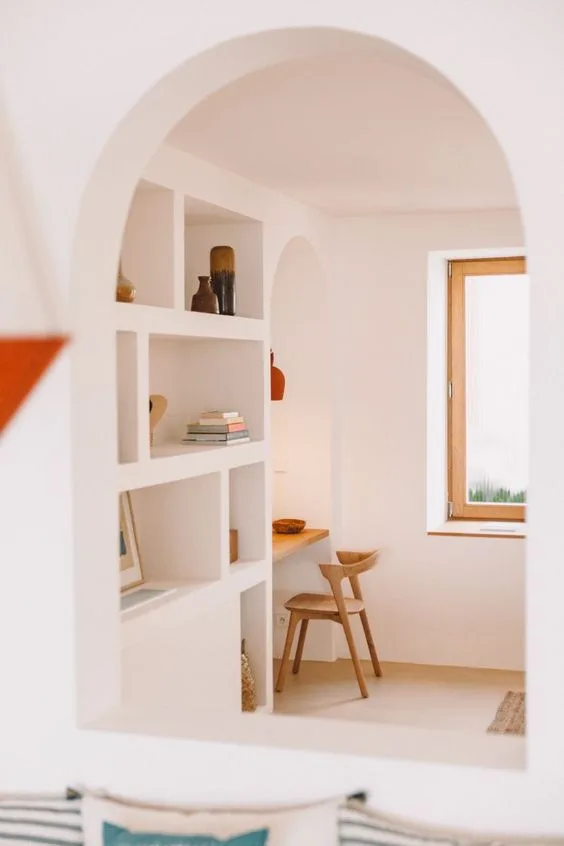 Une alcove, des niches, tout ce qu'on aime !