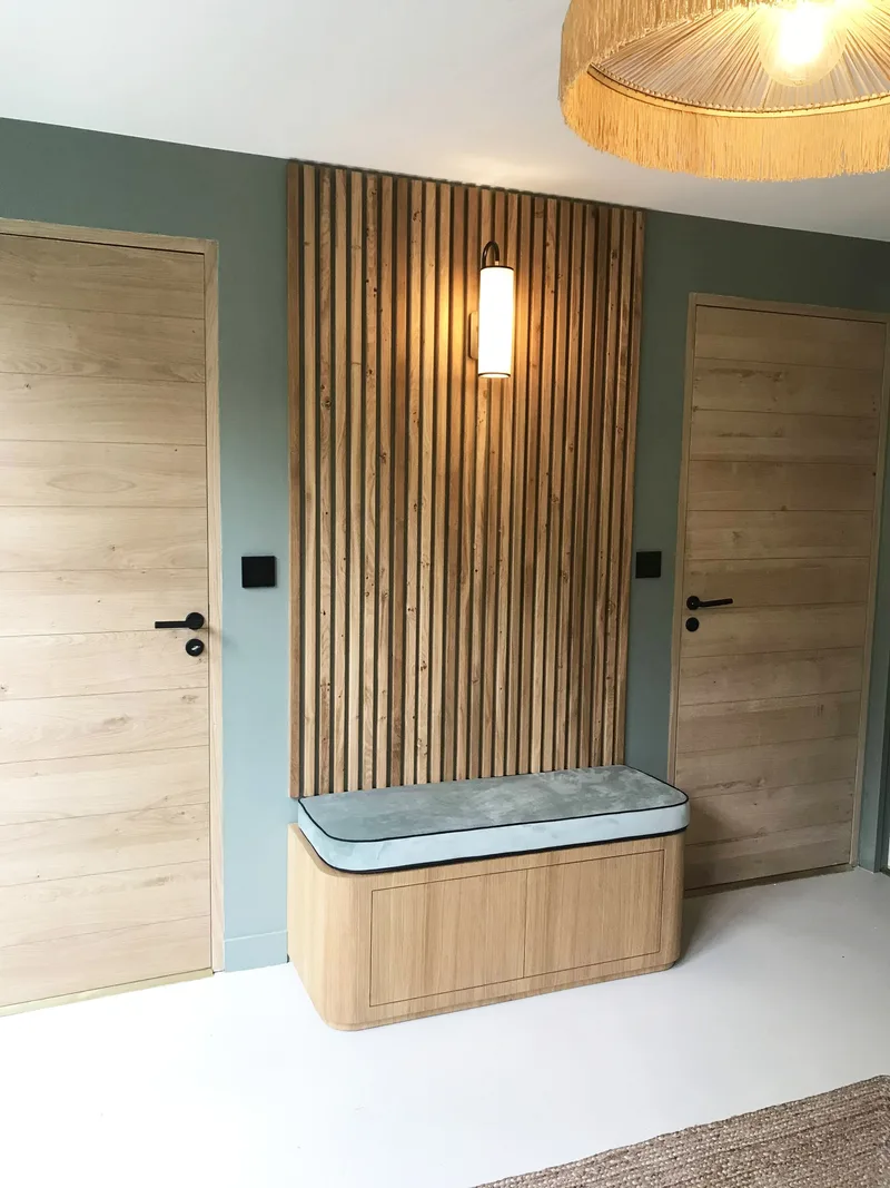 Une banquette sur mesure ...