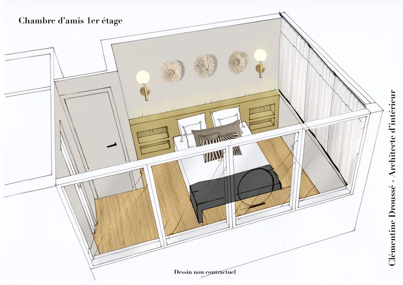 Réalisation intérieure — Maison contemporaine en front de mer